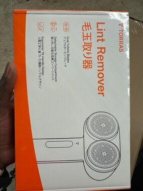 TORRAS Lint Remover - Orange & White Packaging